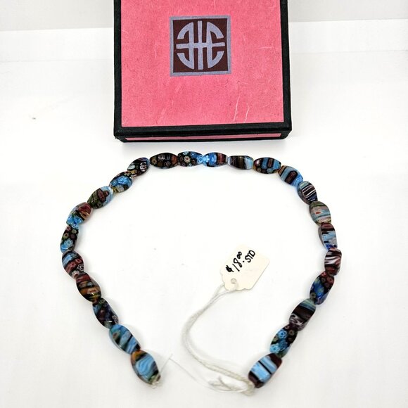 Beautiful Handmade Multi-Color Beaded Necklace - Picture 5 of 6
